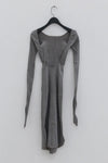 Marc le bihan stretch dress 21923-E21 LIGHT GREY